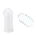 Soft Silicone Finger Toothbrush for Dogs & Cats, with Storage Case