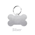 Personalized Bone-Shaped Dog ID Tag, Custom Engraved
