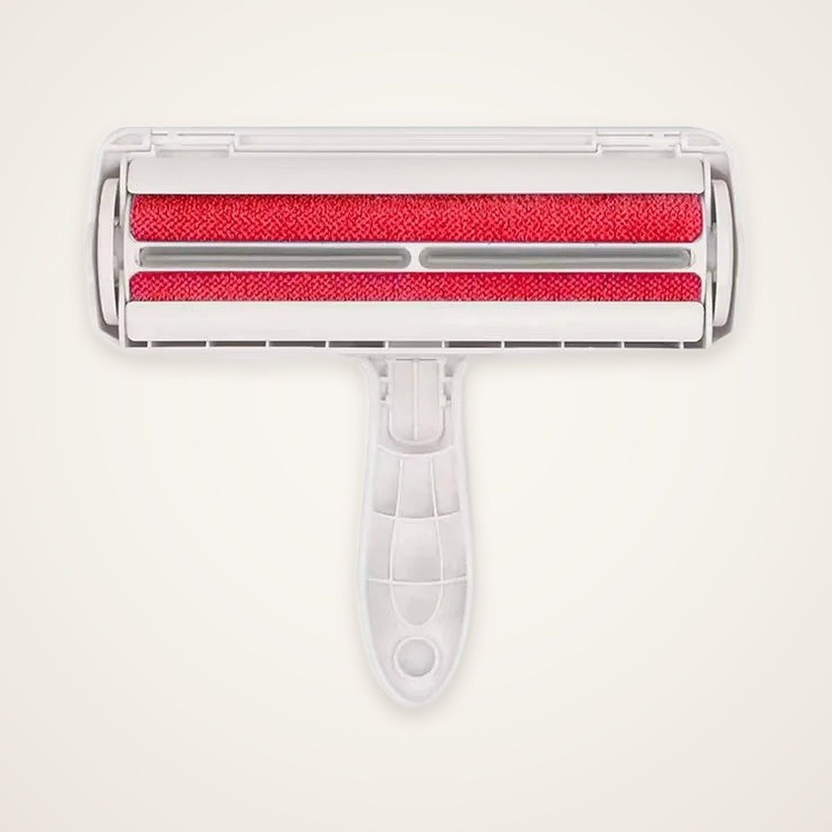 Snifflebay reusable pet hair remover roller, red